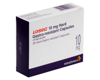 Is Losec available over the counter?