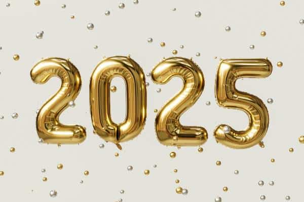 New Year with GLP-1 | 2025 balloons