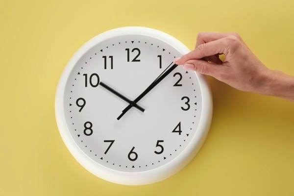 how long stay on mounjaro person's hand moving clock hands