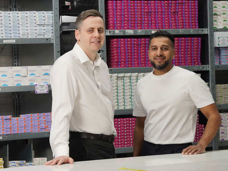 Left to right are Michael Hope, CFO and Addy Mohammed, Co-founder and CEO of Simple Online Healthcare