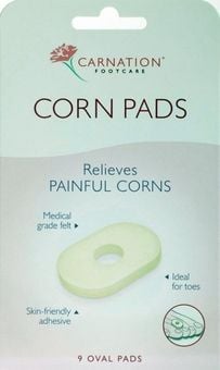 Carnation Corn Pads Oval Pack of 9