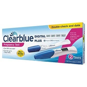 Clearblue Double Check And Date Pregnancy (2 Tests) Clearblue Double Check And Date Pregnancy (2 Tests)