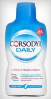 Corsodyl Daily Coolmint Mouthwash Alcohol Free 500ml