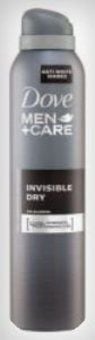 Dove Men Care Anti Perspirant Spray Invisible Dry 250ml