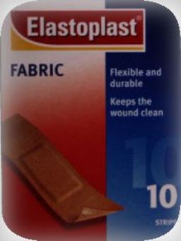 Elastoplast Fabric Plasters Pack Of 10
