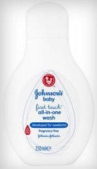 Johnson's Baby First Touch All-In-One Wash 250ml