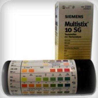 Multistix 10 Reagent Strips S.g. Pack of 100