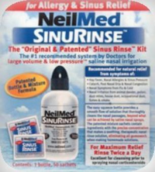 Neilmed Adult Nasal Irrigation Sinus Rinse Complete Kit