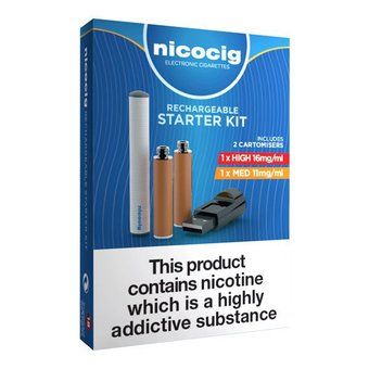 Nicocig Rechargeable Electronic Cigarette Starter Kit Online