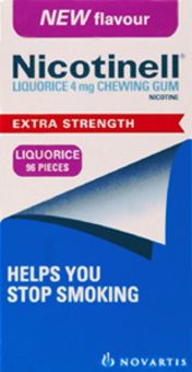 Nicotinell 4mg Gum Liquorice Pack of 96