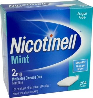 Nicotinell 2mg Gum Mint Pack of 204