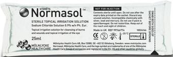Normasol Sterile Topical Saline Sachets Normasol Sterile Topical Saline Sachets