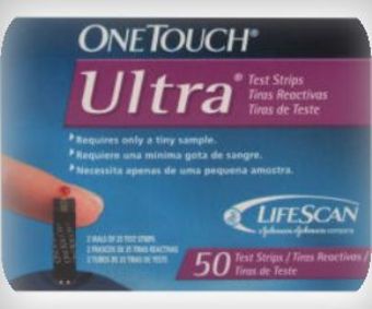 One Touch Ultra Test Strips Pack of 50