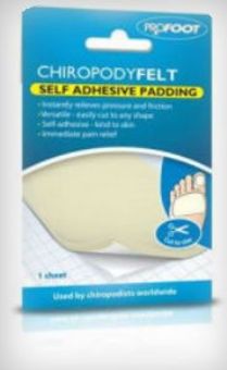 Chiropody Felt Self Adhesive Padding Chiropody Felt Self Adhesive Padding