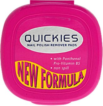 Quickies Nail Varnish Remover Pack of 20