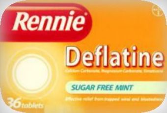 Rennie Deflatine Tablets Pack of 36