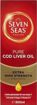 Seven Seas Cod Liver Oil Extra High Strength Liquid 300ml