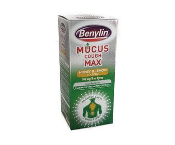 Benylin Mucus Cough Max Honey & Lemon Flavour