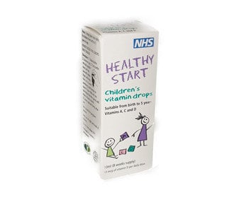 Healthy Start Childrens Vitamin Drops