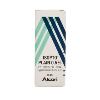 Isopto Plain Eye Drops Isopto Plain Eye Drops Solution 10ml