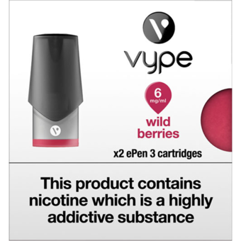VYPE ePEN 3 Cartridges Wild Berry Flavour Online
