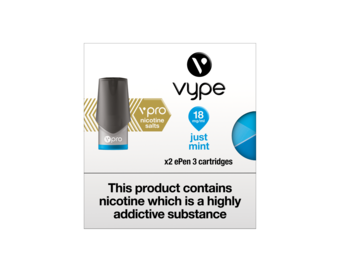 VYPE ePEN 3 Vpro Cartridges Just Mint Flavour Online