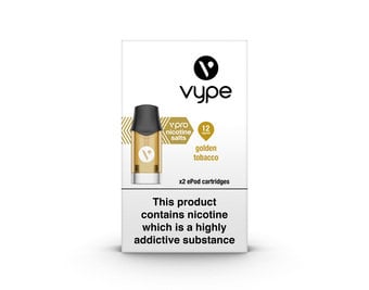 VYPE ePOD Cartridges Golden Tobacco Flavour VYPE ePOD Cartridges Golden Tobacco Flavour