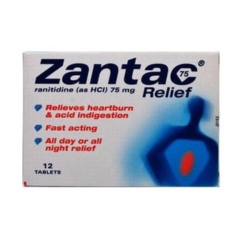 Zantac 75 Relief Tablets Zantac 75 Relief Tablets