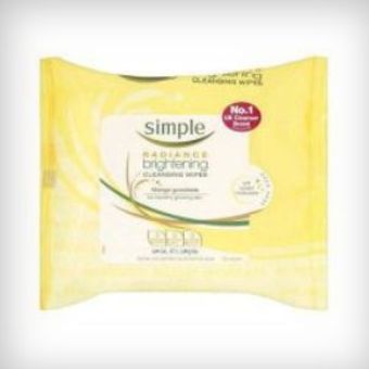 Simple Daily Radiance Cleansing Wipes Pack of 25 Simple Daily Radiance Cleansing Wipes Pack of 25
