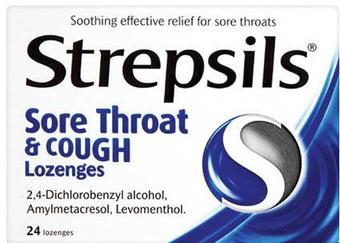 Strepsils Sore Throat & Cough Lozenges 24