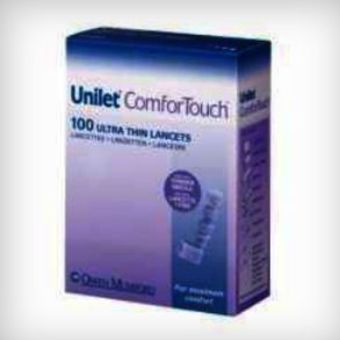 Unilet Comfortouch Lancets 28G/0.375mm Pack of 100