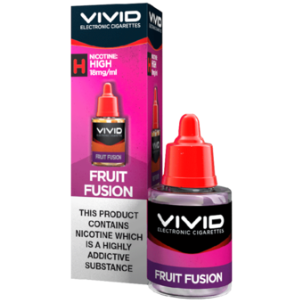 Vivid Medium Strength E-Liquid Fruit Fusion Vivid Medium Strength E-Liquid Fruit Fusion