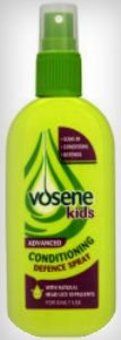 Vosene Kids 3-in-1 Headlice Repellent and Detangler Spray 150ml Vosene Kids 3-in-1 Headlice Repellent and Detangler Spray 150ml