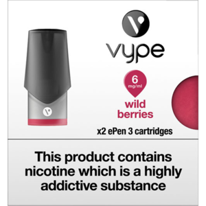 VYPE ePEN 3 Cartridges Wild Berry Flavour Online | Simple Online Pharmacy