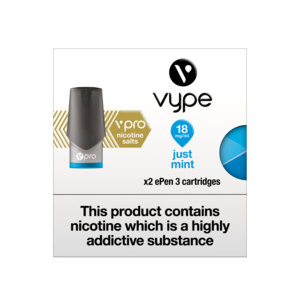 VYPE ePEN 3 Vpro Cartridges Just Mint Flavour Online